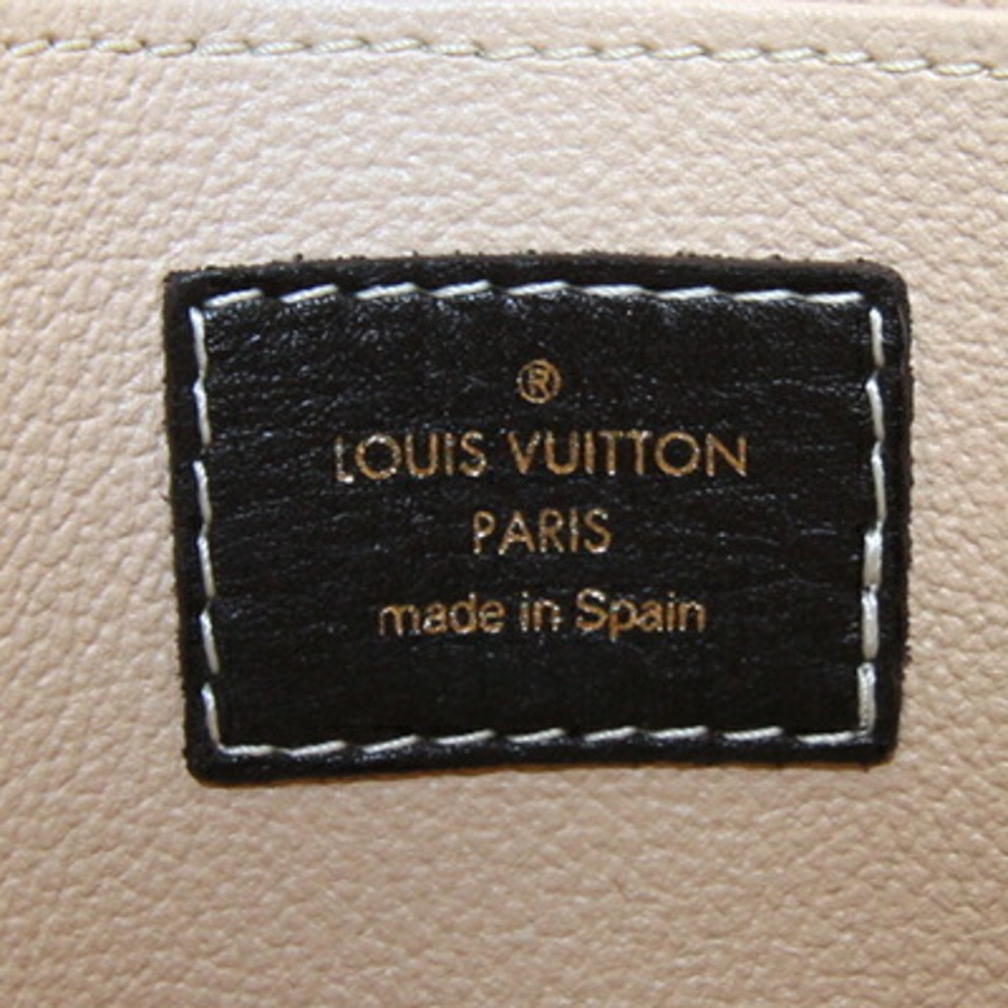 Louis Vuitton Dark Brown Fusain Monogram Idylle Canvas Pochette Pouch (Pre-Owned)
