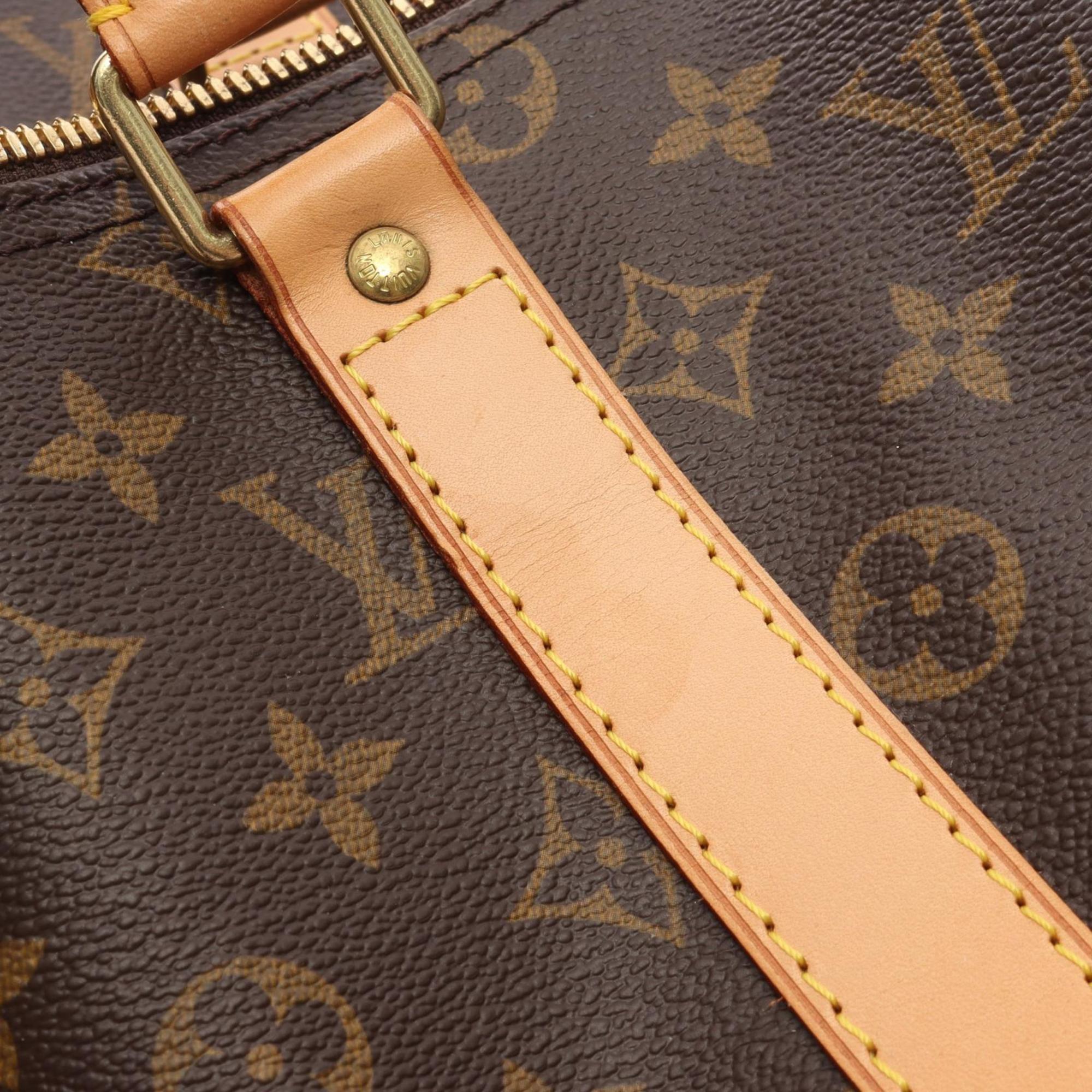 Louis Vuitton Brown Monogram Pvc Leather Boston Bag (Pre-Owned)