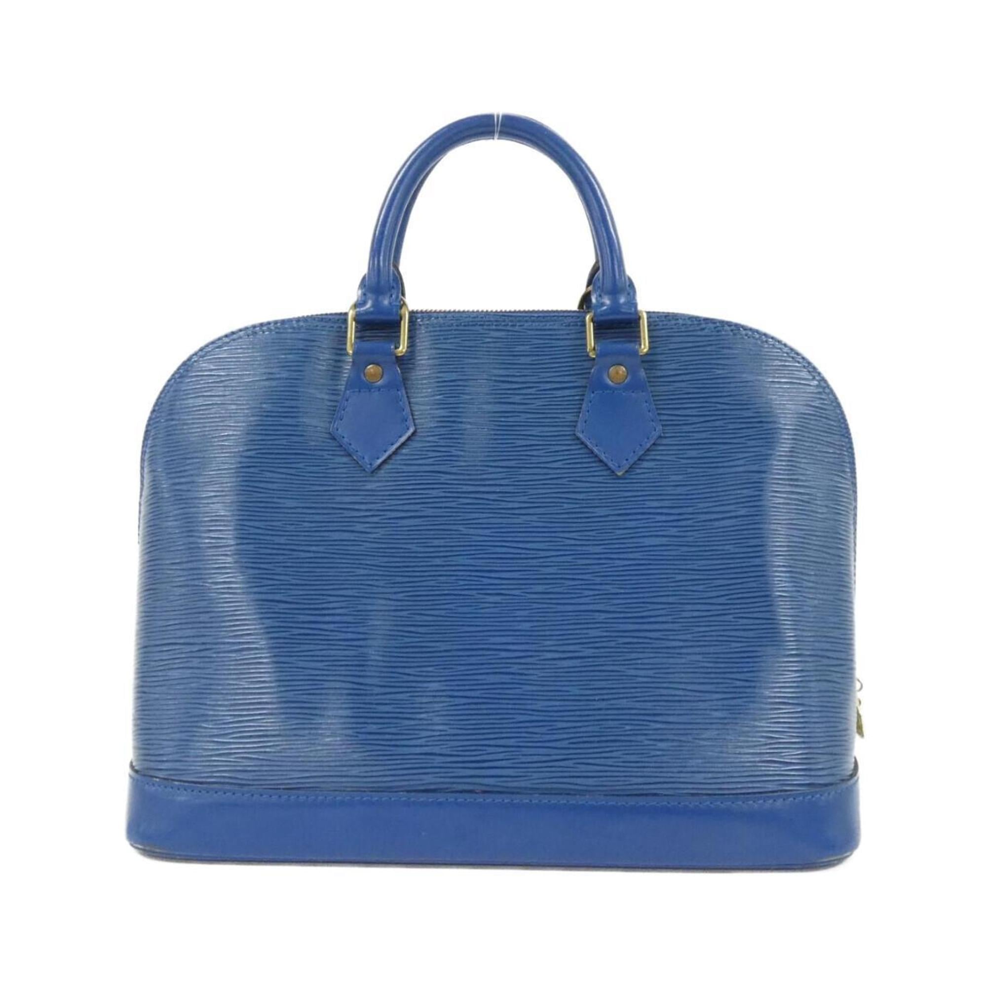 Louis Vuitton Blue Leather Handbag (Pre-Owned)