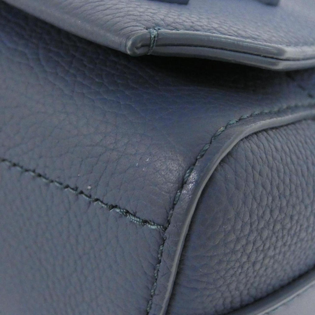 Louis Vuitton Blue Leather Shoulder Bag (Pre-Owned)