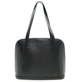 Louis Vuitton Black Noir Epi Leather Shoulder Bag Tote Bag (Pre-Owned)