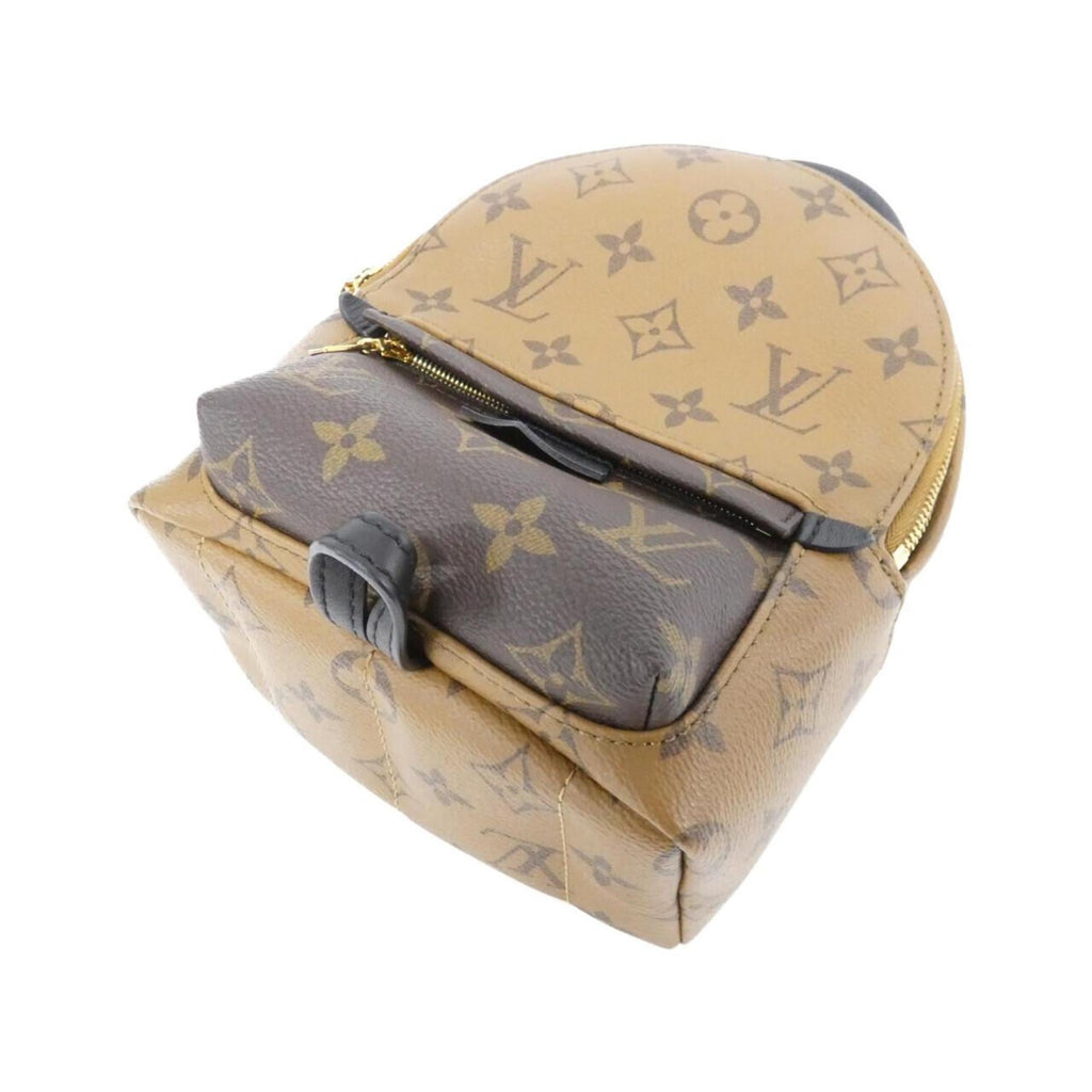 Louis Vuitton Marron Coated Canvas Backpack (Pre-Owned)