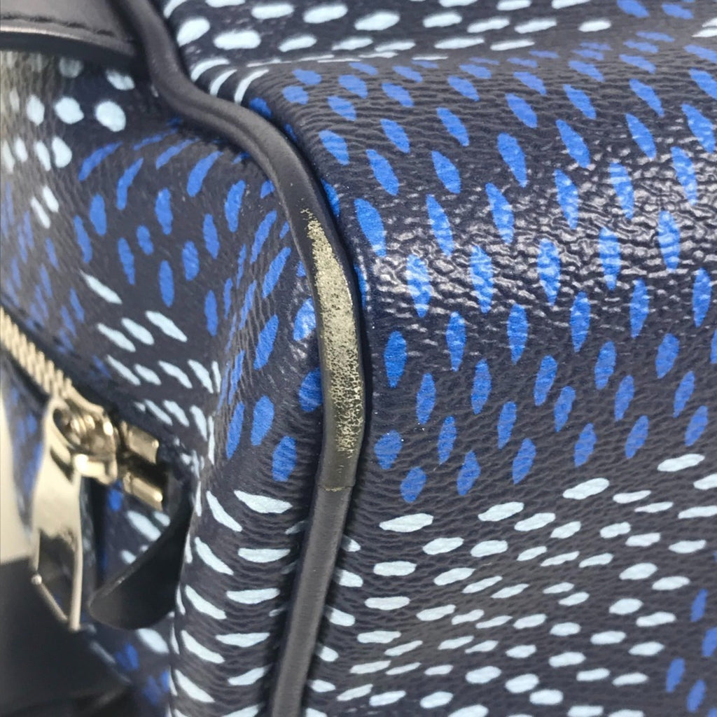 Louis Vuitton Blue Damier Canvas Clutch Bag (Pre-Owned)