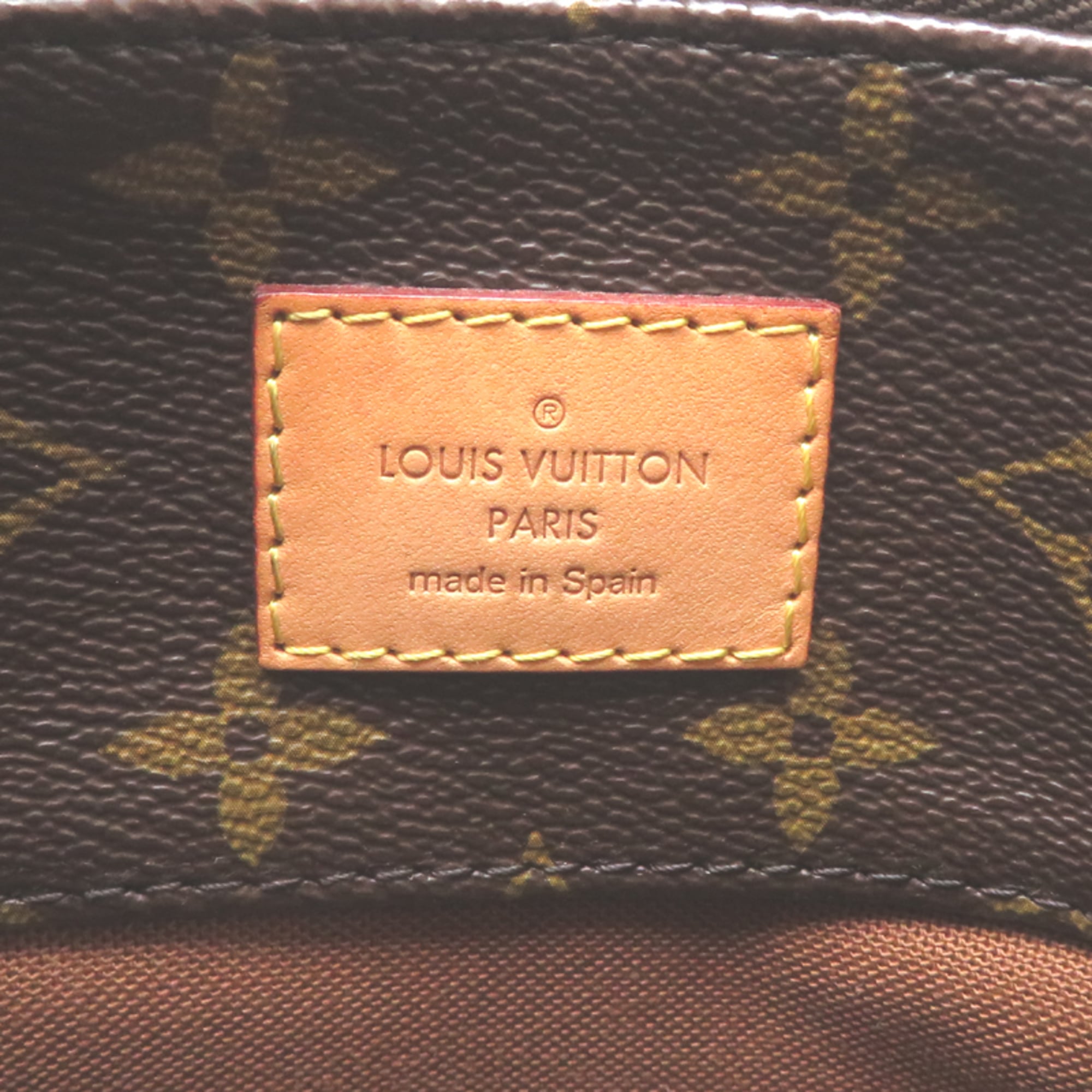 Louis Vuitton Brown Monogram Shoulder Bag (Pre-Owned)