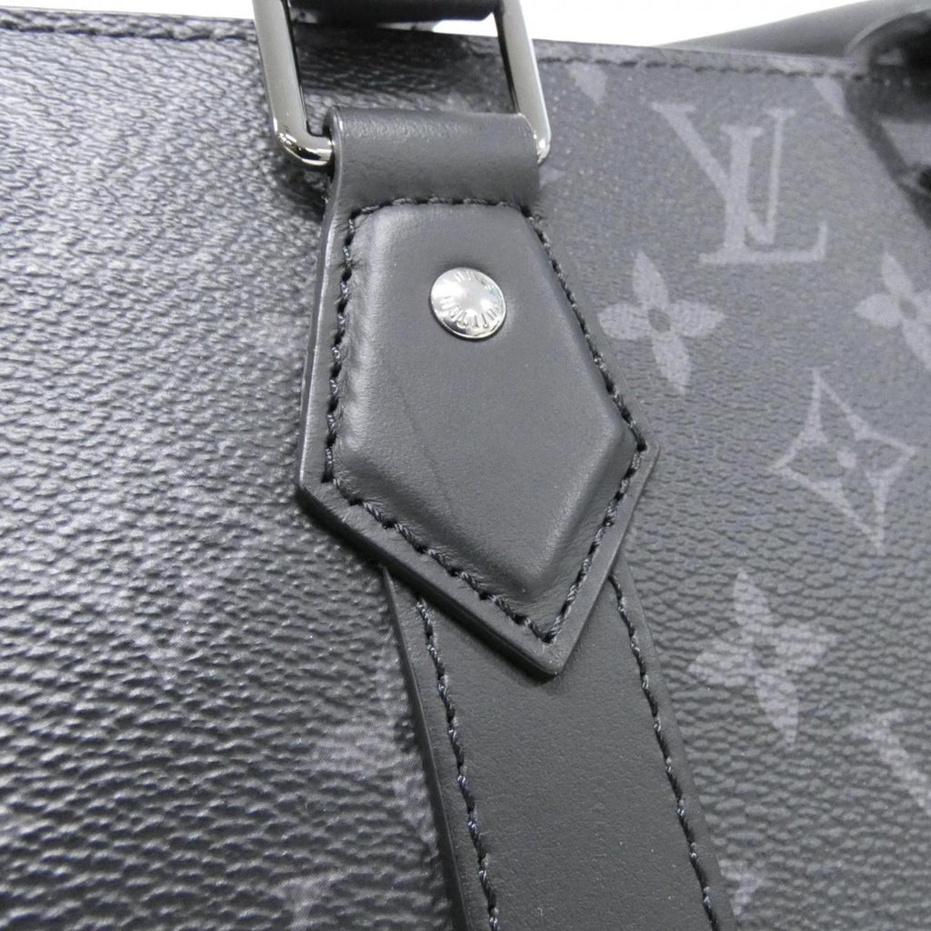 Louis Vuitton Black Coated Canvas Handbag (Pre-Owned)