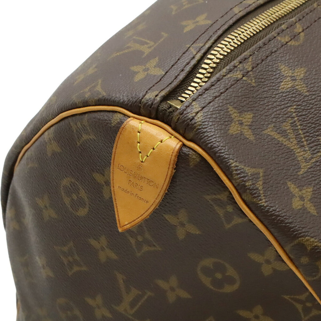 Louis Vuitton Brown Monogram Canvas Boston Bag Handbag (Pre-Owned)