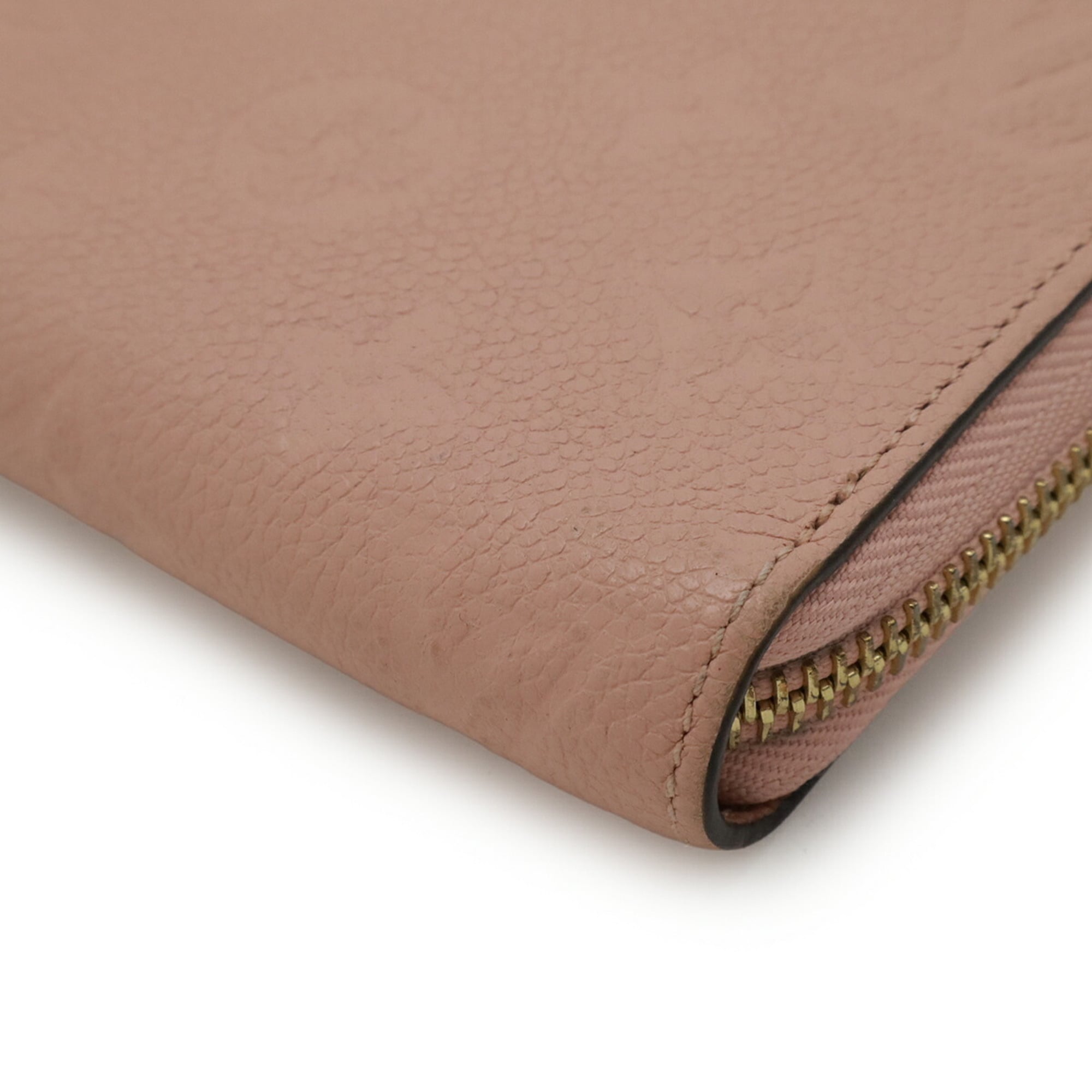 Louis Vuitton Pink Rose Poudre Monogram Empreinte Coin Purse/Coin Case (Pre-Owned)