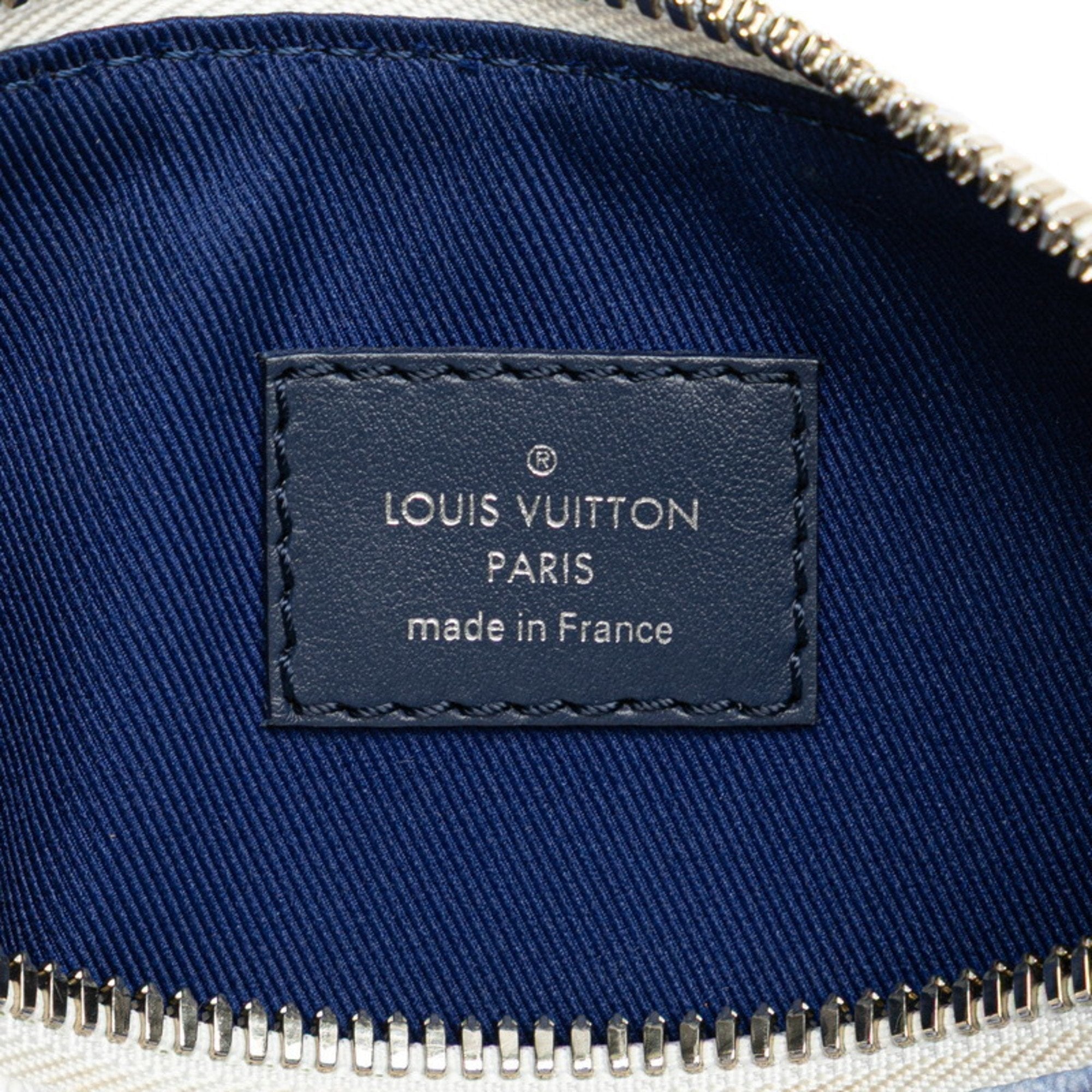 Louis Vuitton Monogram Watercolor Blue White Pvc Leather Handbag Shoulder Bag (Pre-Owned)
