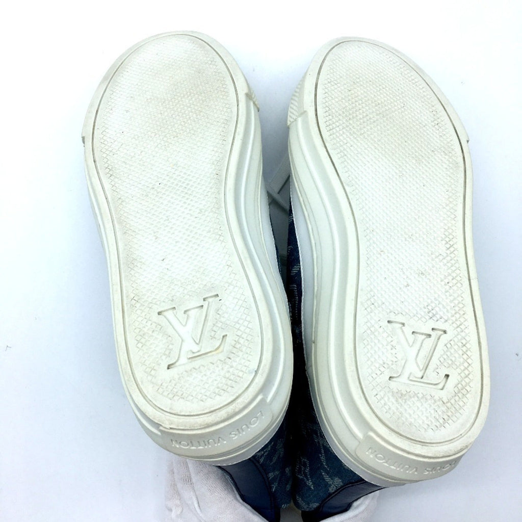 Louis Vuitton Blue White Sneakers (Pre-Owned)