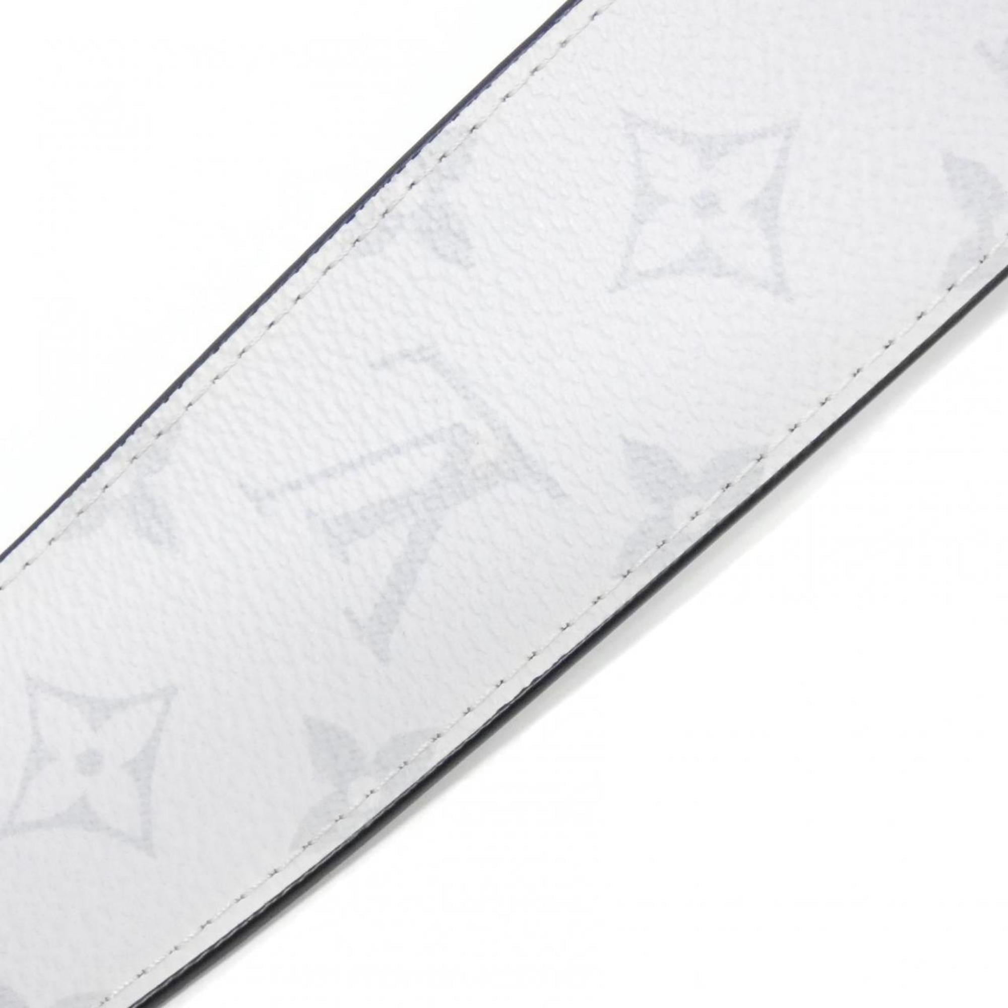 Louis Vuitton White Coated Canvas Shoulder Bag (Pre-Owned)