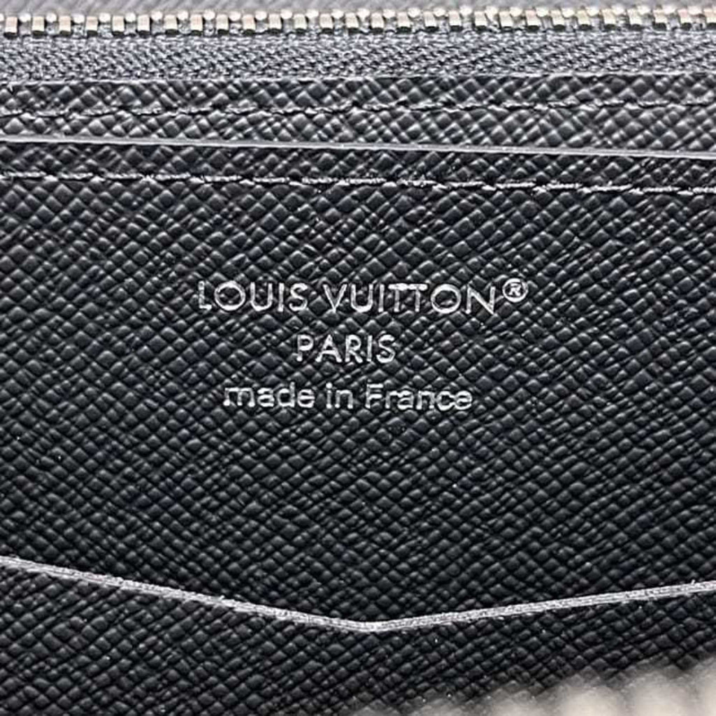 Louis Vuitton Black Monogram Eclipse Monogram Eclipse Long Wallet (Bi-Fold) (Pre-Owned)