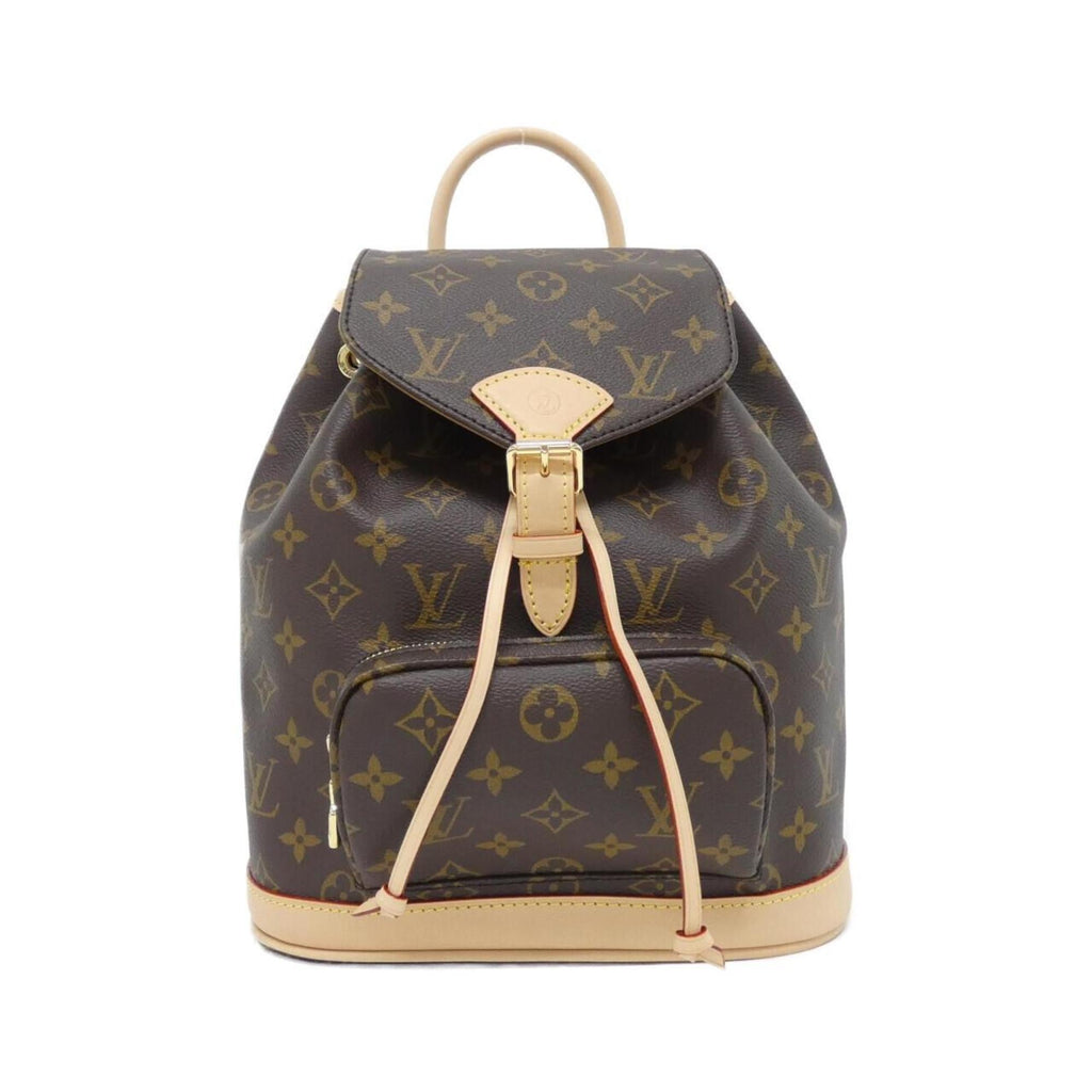 Louis Vuitton Monogram Marron Coated Canvas Backpack (Pre-Owned)