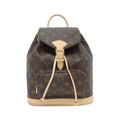 Louis Vuitton Monogram Marron Coated Canvas Backpack (Pre-Owned)
