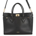 Louis Vuitton Noir Monogram Leather Handbag (Pre-Owned)