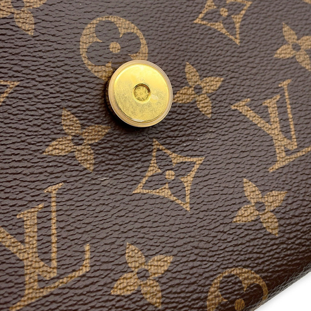 Louis Vuitton Brown Monogram Monogram Leather Handbag (Pre-Owned)