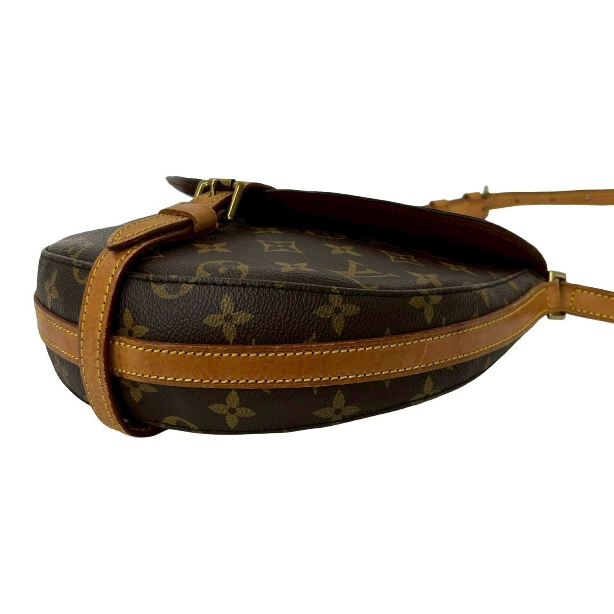Louis Vuitton Brown Leather Pvc Pochette Shoulder Bag (Pre-Owned)