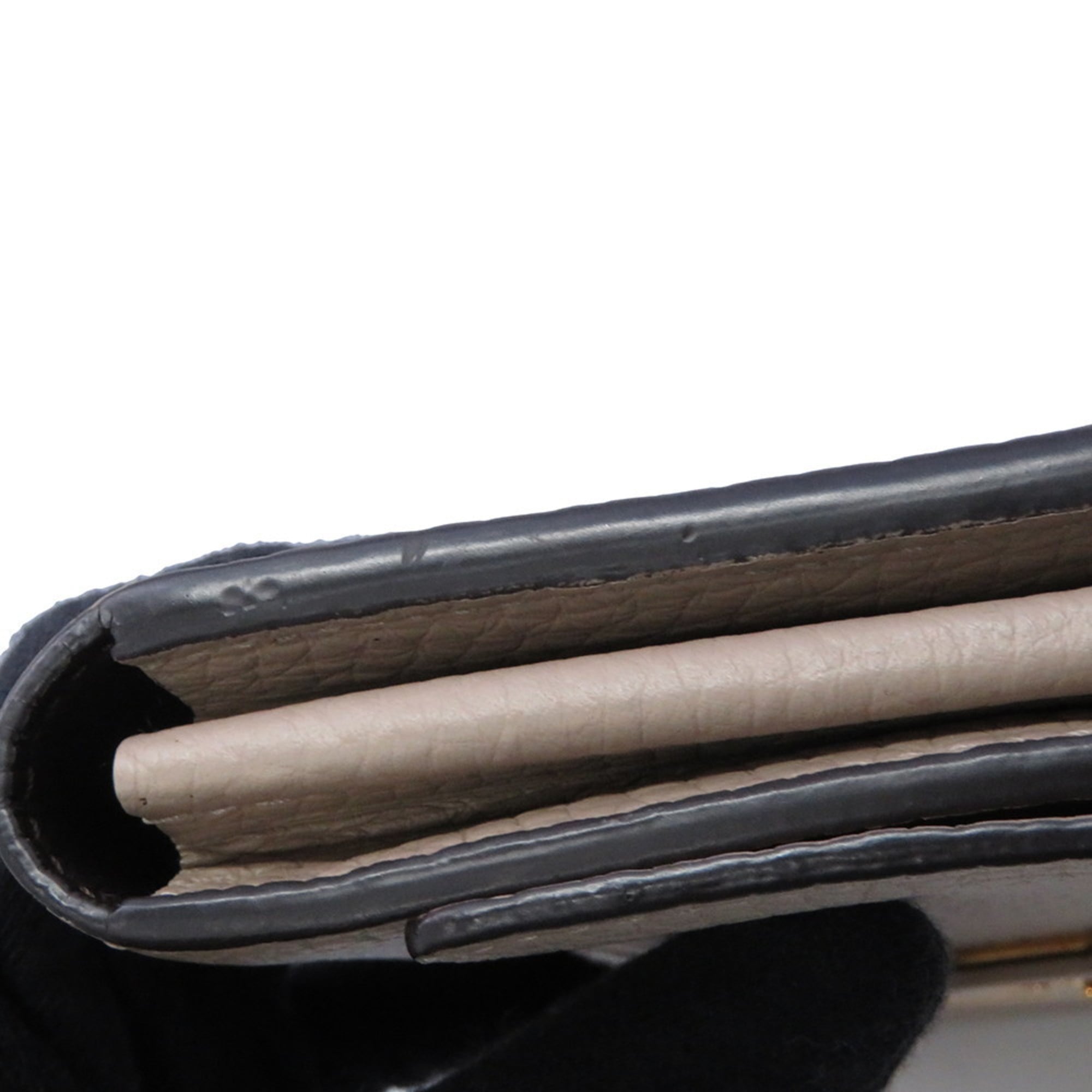 Louis Vuitton Galle Leather Long Wallet (Bi-Fold) (Pre-Owned)