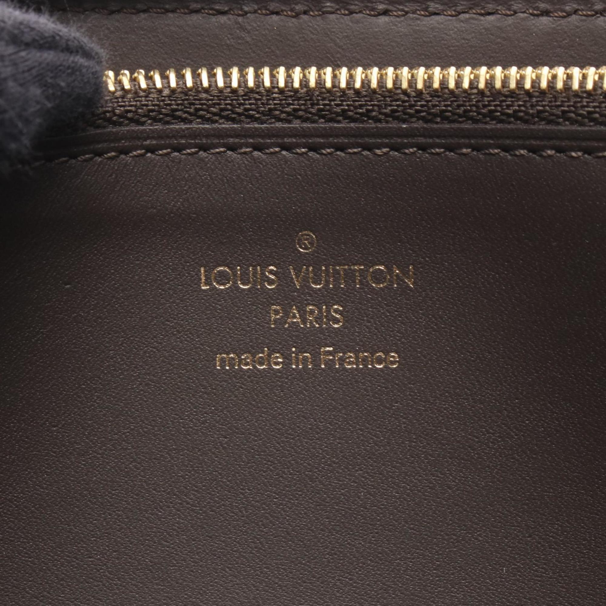 Louis Vuitton Beige Galle Leather Long Wallet (Bi-Fold) (Pre-Owned)