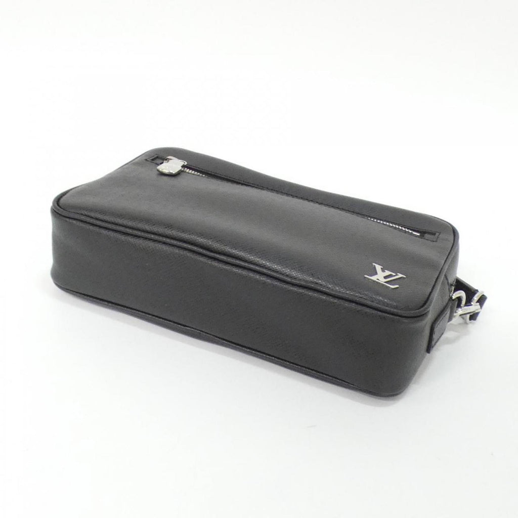 Louis Vuitton Black Leather Pochette (Pre-Owned)