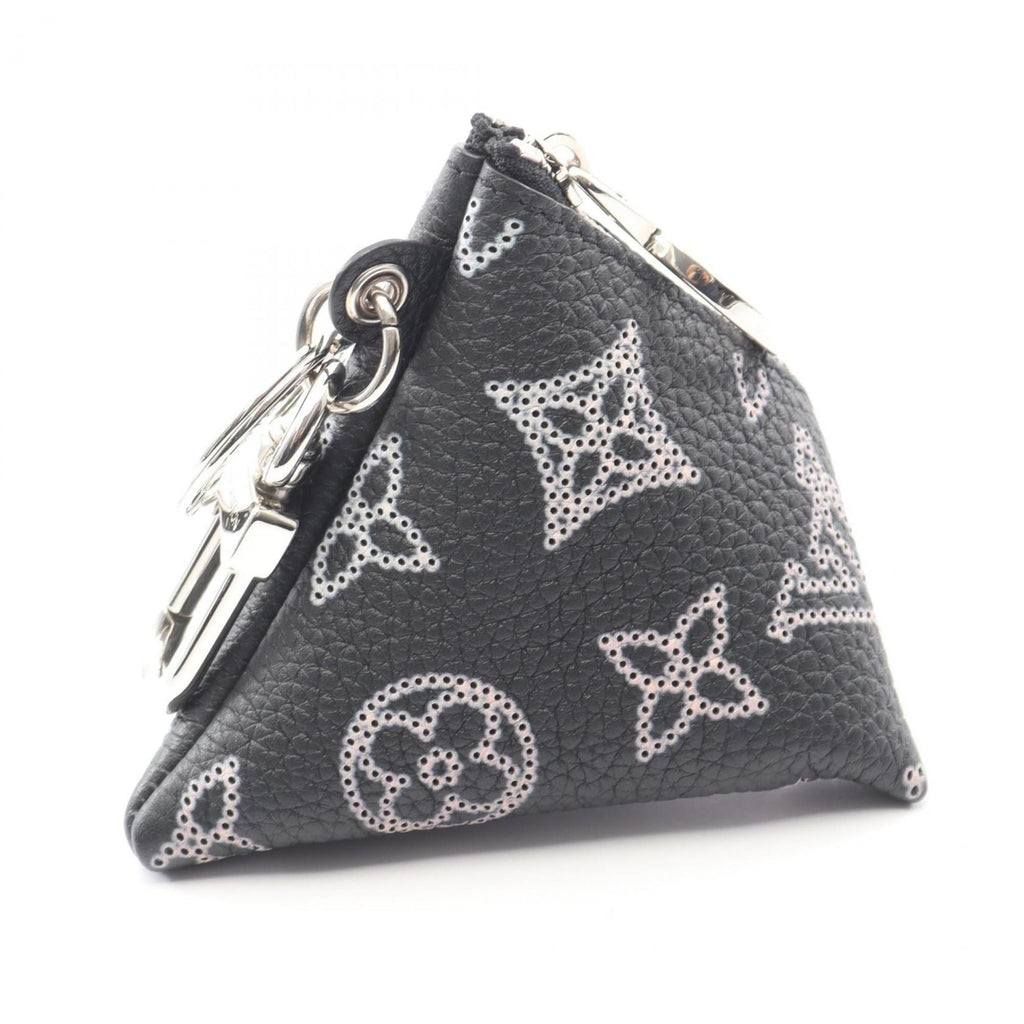 Louis Vuitton Black Noir Pink Mahina Leather Pouch (Pre-Owned)