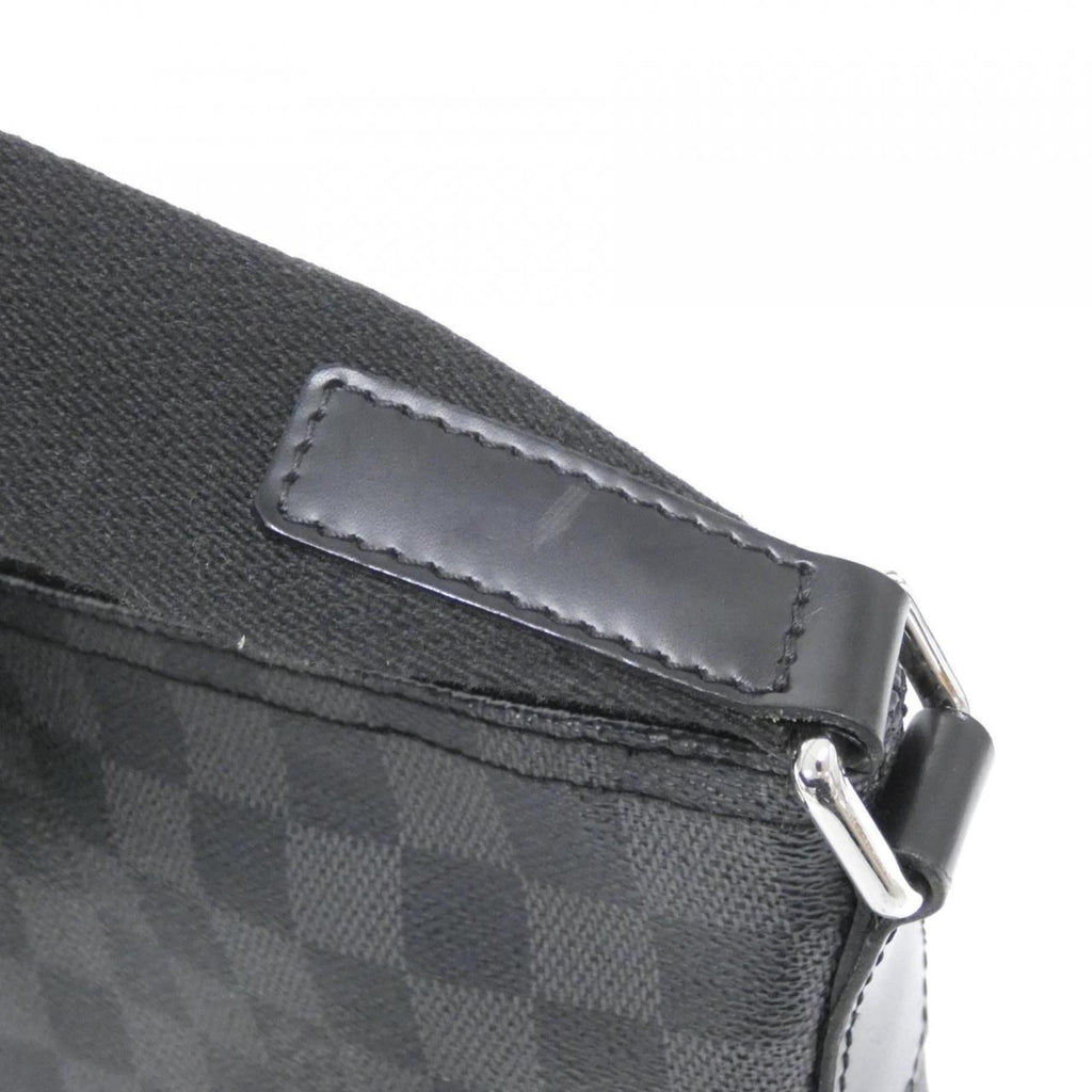 Louis Vuitton Graphite Coated Canvas Shoulder Bag (Pre-Owned)