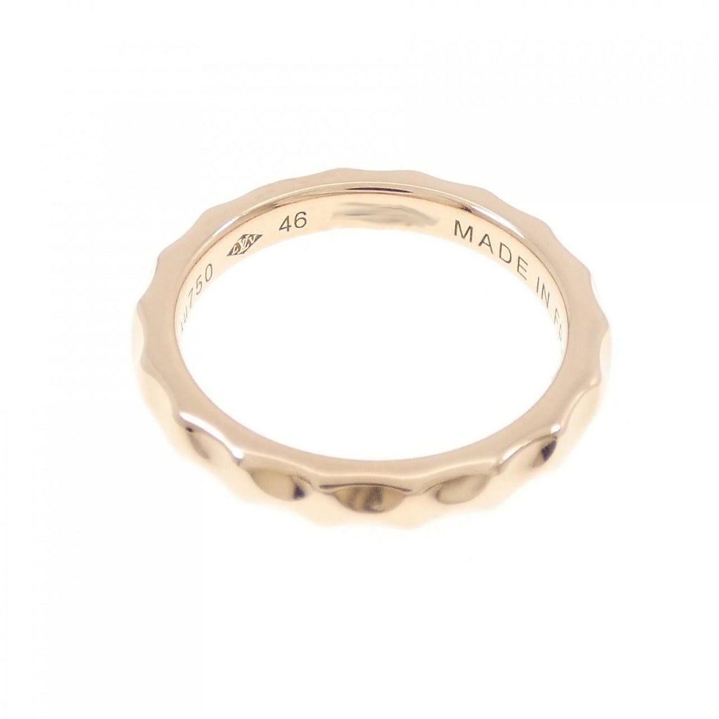 Louis Vuitton Pink Gold Pink Gold (18K) Band Ring (Pre-Owned)
