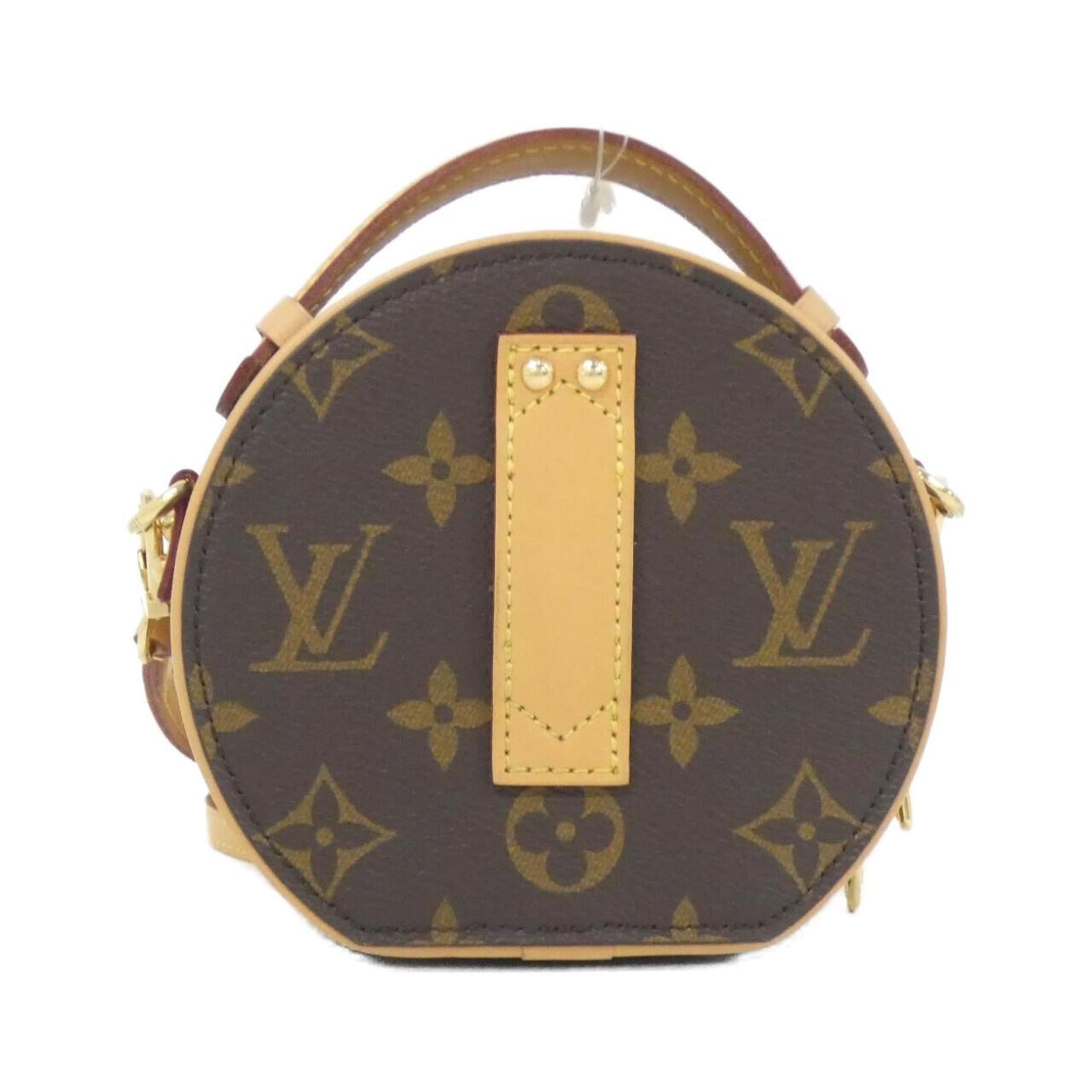 Louis Vuitton Marron Coated Canvas Handbag (Pre-Owned)