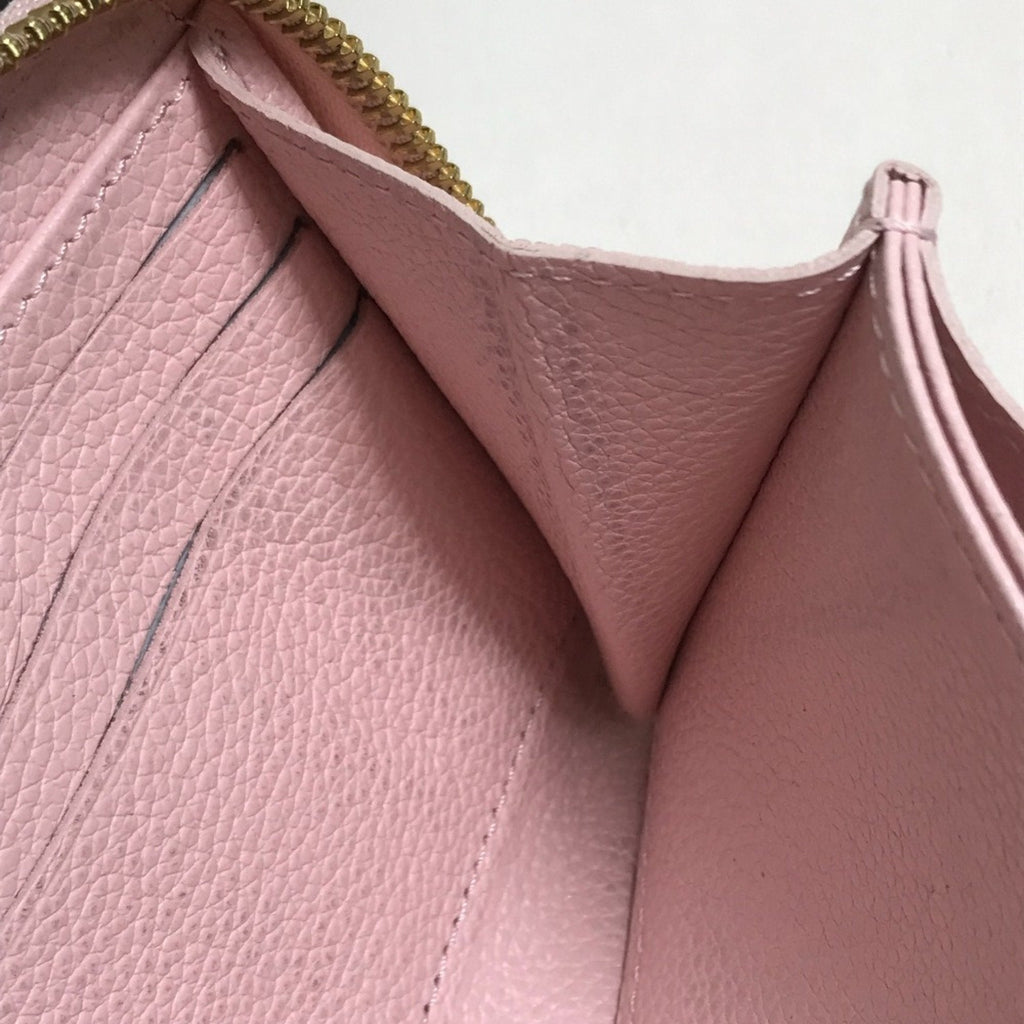 Louis Vuitton Monogram Empreinte Pink Monogram Empreinte Long Wallet (Bi-Fold) (Pre-Owned)