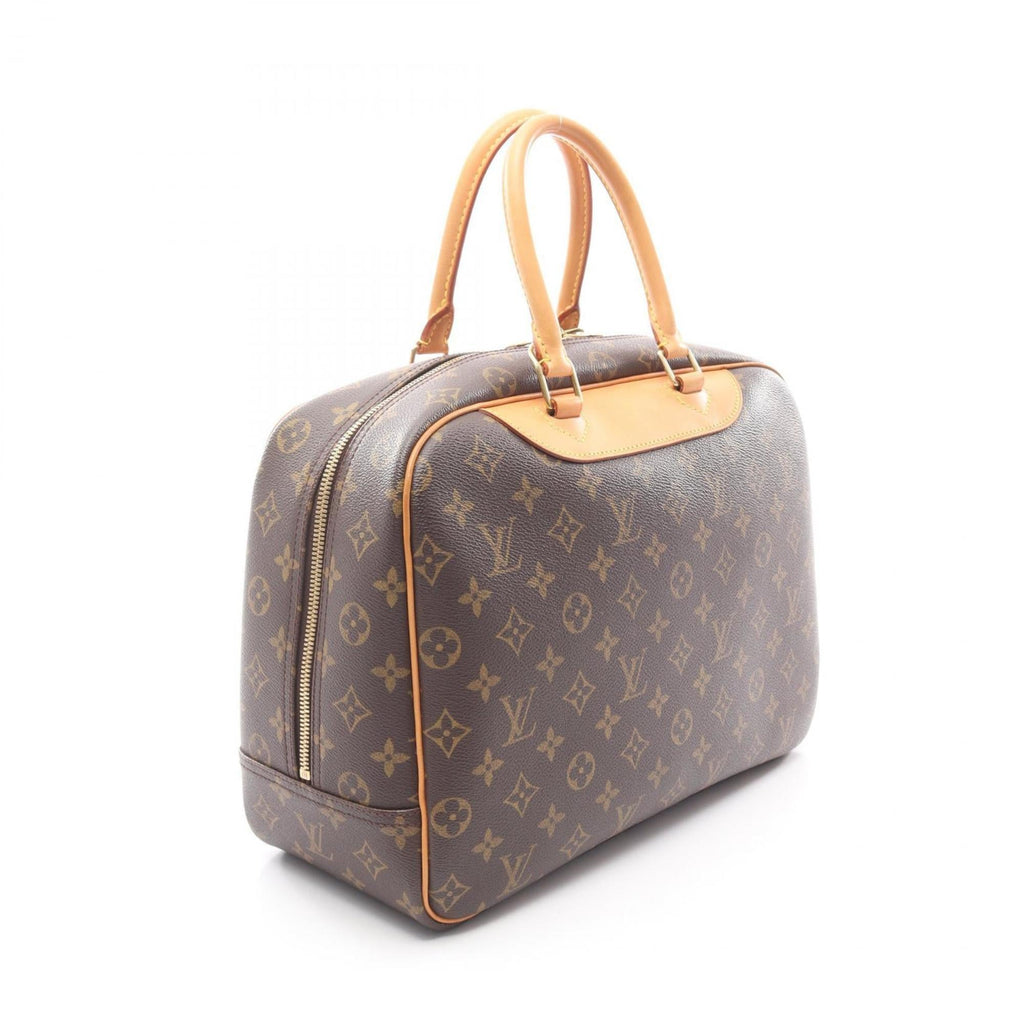 Louis Vuitton Brown Coated Canvas Leather Handbag (Pre-Owned)