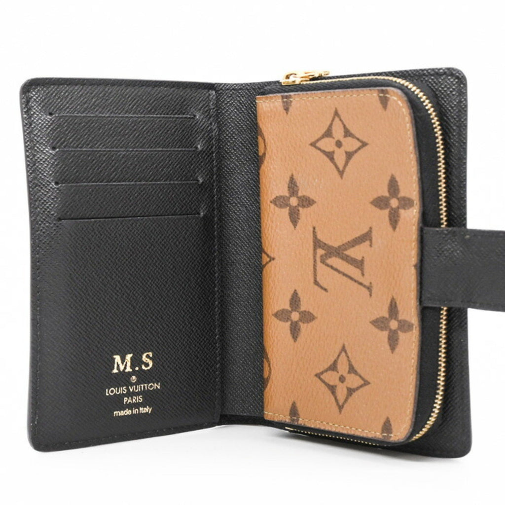 Louis Vuitton Brown Monogram Wallet (Bi-Fold) (Pre-Owned)