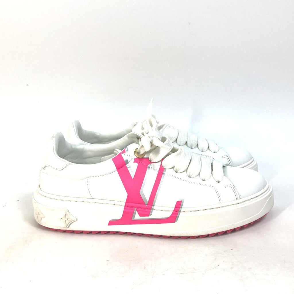 Louis Vuitton Pink White Sneakers (Pre-Owned)