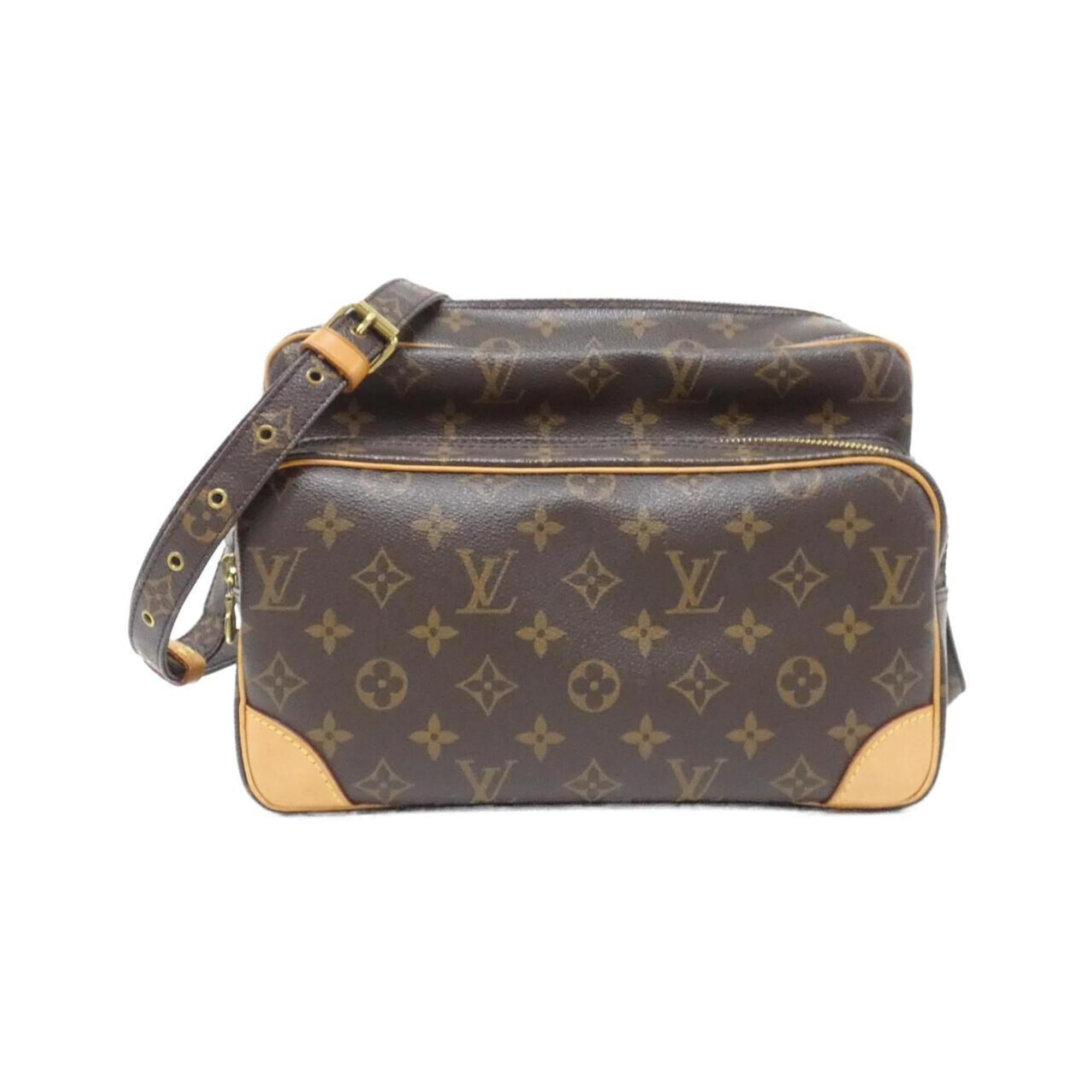 Louis Vuitton Marron Monogram Shoulder Bag (Pre-Owned)