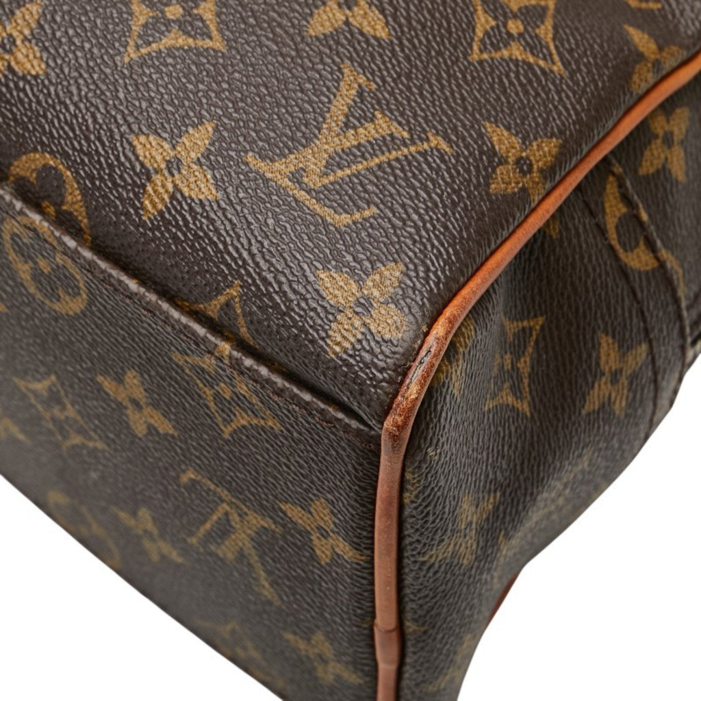 Louis Vuitton Brown Pvc Leather Boston Bag Handbag (Pre-Owned)