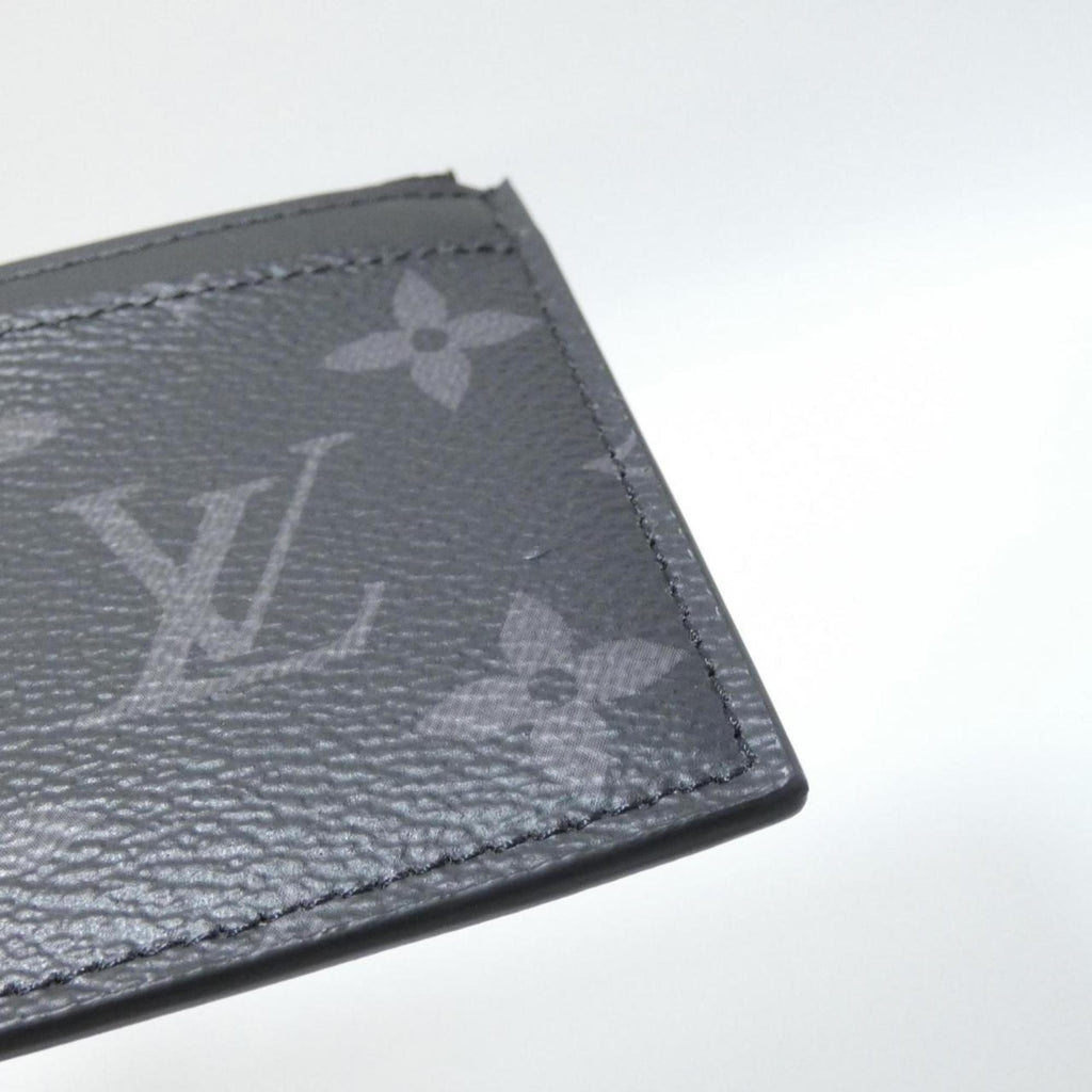 Louis Vuitton Monogram Eclipse Black Coated Canvas Coin Purse/Coin Case (Pre-Owned)