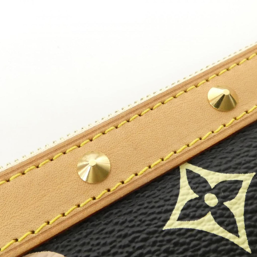 Louis Vuitton Black Multi-Color Coated Canvas Pochette Pouch (Pre-Owned)