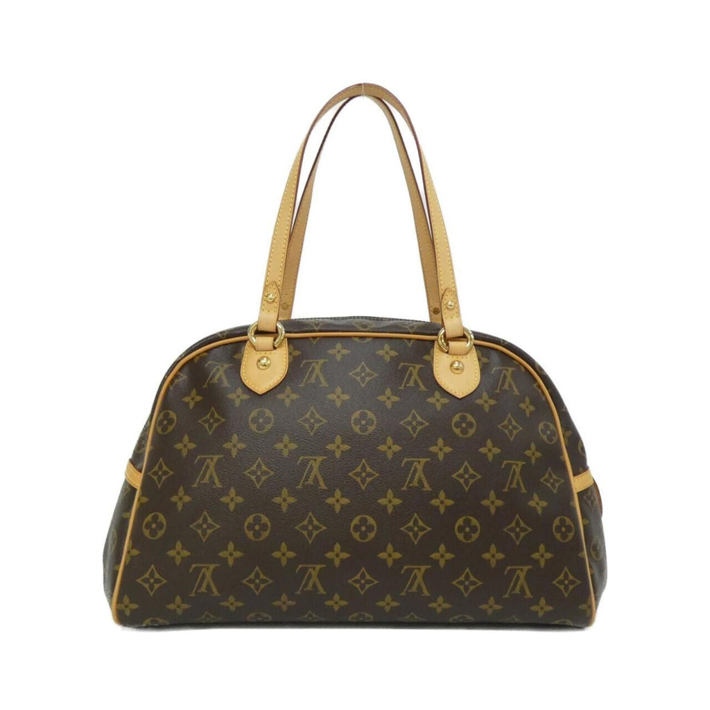 Louis Vuitton Marron Coated Canvas Shoulder Bag (Pre-Owned)