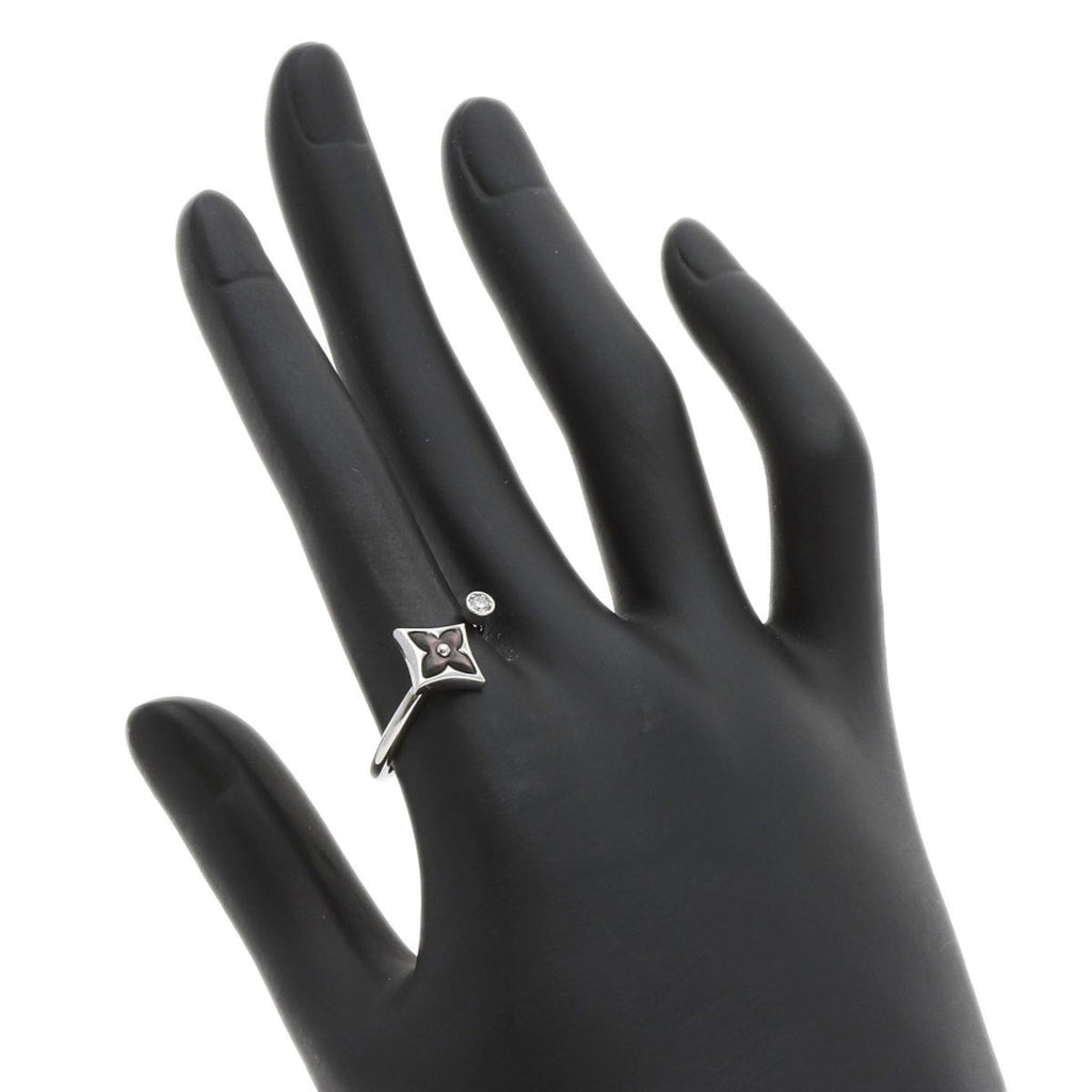 Louis Vuitton White Gold (18K) Band Ring (Pre-Owned)