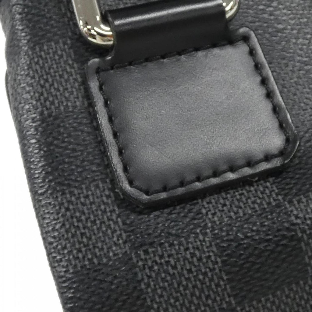 Louis Vuitton Graphite Gray Coated Canvas Shoulder Bag (Pre-Owned)