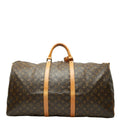 Louis Vuitton Monogram Brown Pvc Leather Boston Bag Shoulder Bag (Pre-Owned)