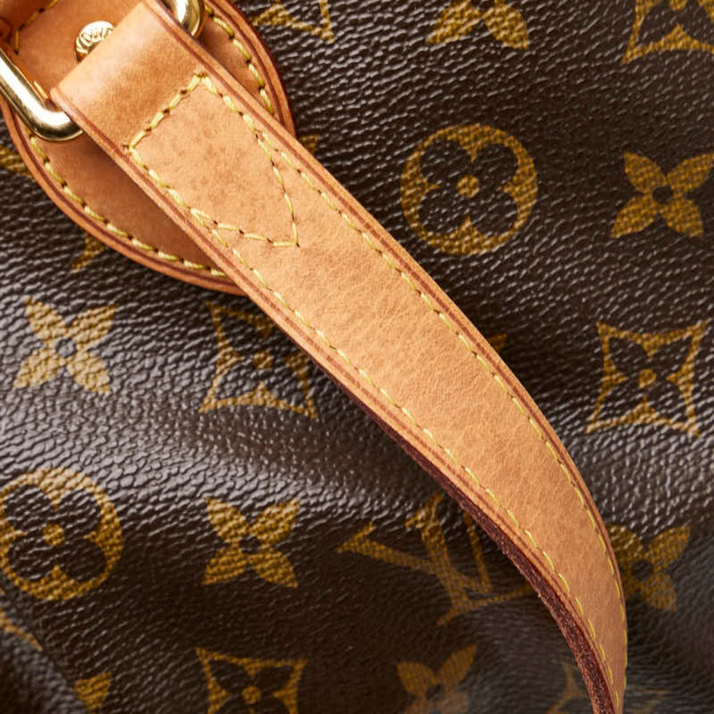 Louis Vuitton Brown Pvc Leather Handbag Shoulder Bag (Pre-Owned)