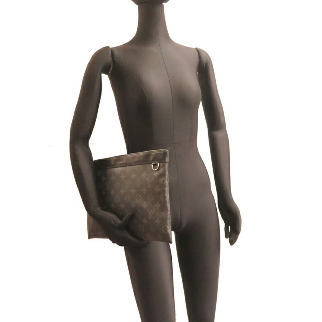 Louis Vuitton Black Monogram Eclipse Monogram Eclipse Clutch Bag (Pre-Owned)