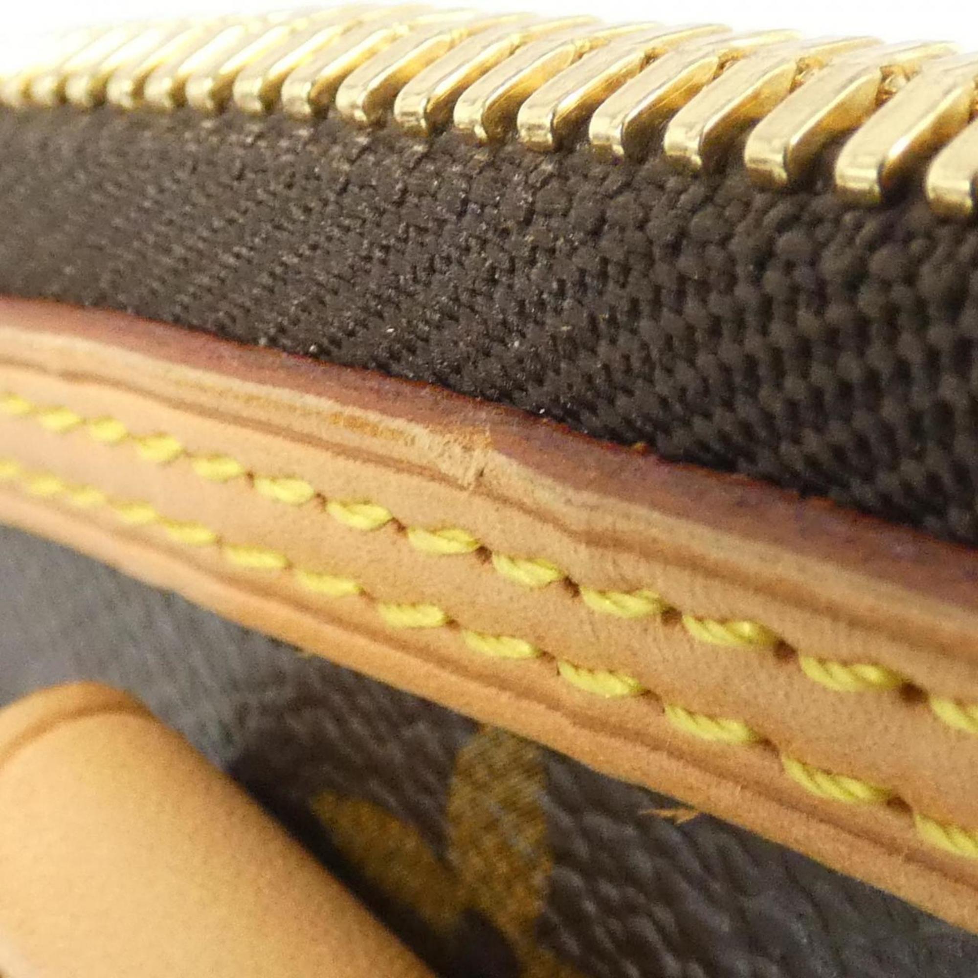 Louis Vuitton Marron Coated Canvas Handbag (Pre-Owned)
