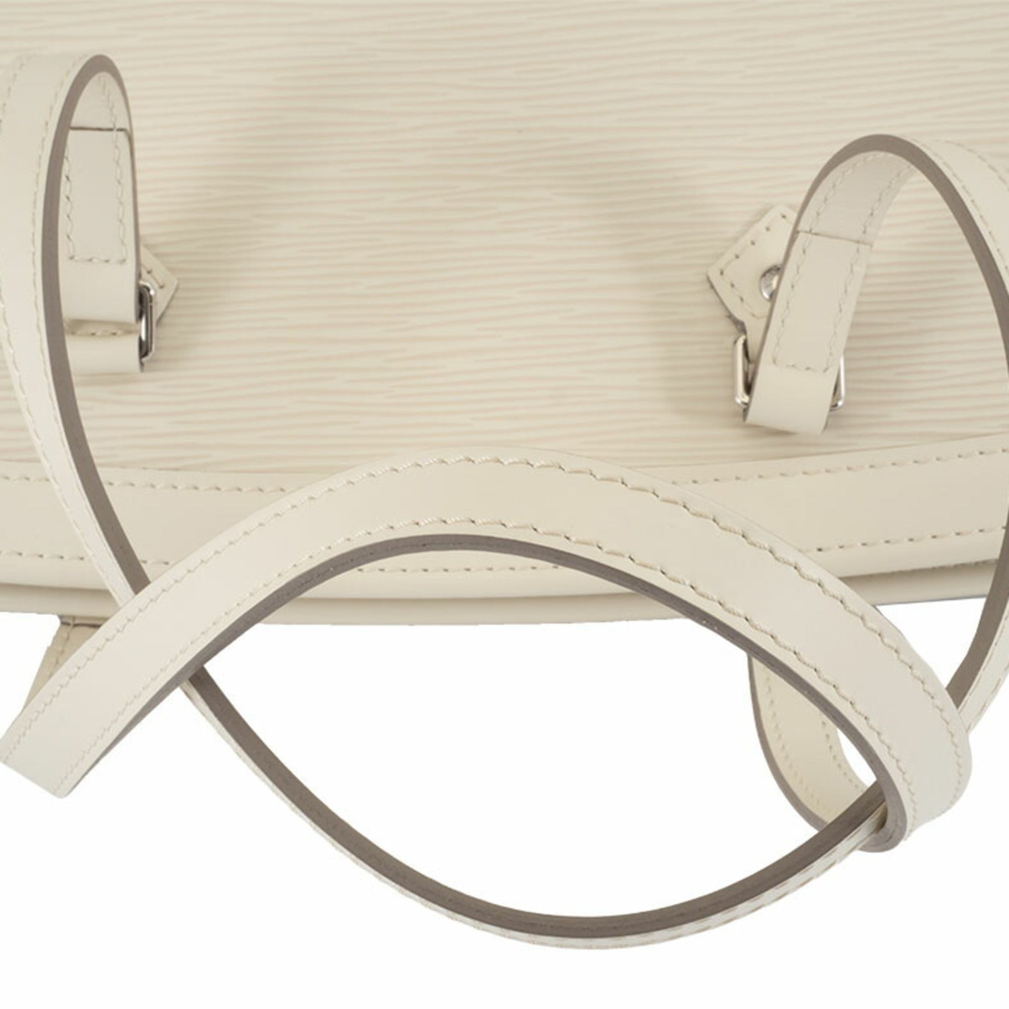 Louis Vuitton Lv Off White Epi Leather Handbag (Pre-Owned)