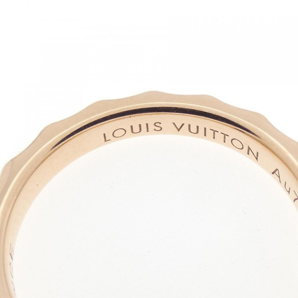 Louis Vuitton Pink Gold Pink Gold (18K) Band Ring (Pre-Owned)