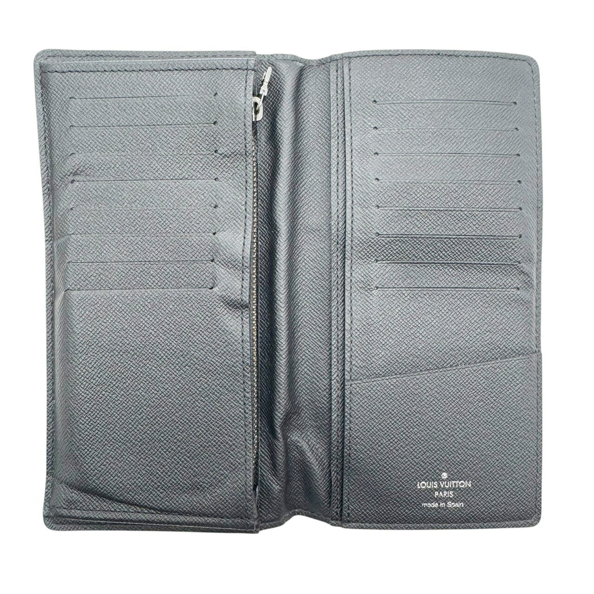 Louis Vuitton Black Monogram Eclipse Noir Monogram Eclipse Long Wallet (Bi-Fold) (Pre-Owned)
