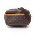 Louis Vuitton Brown Monogram Coated Canvas Shoulder Bag (Pre-Owned)