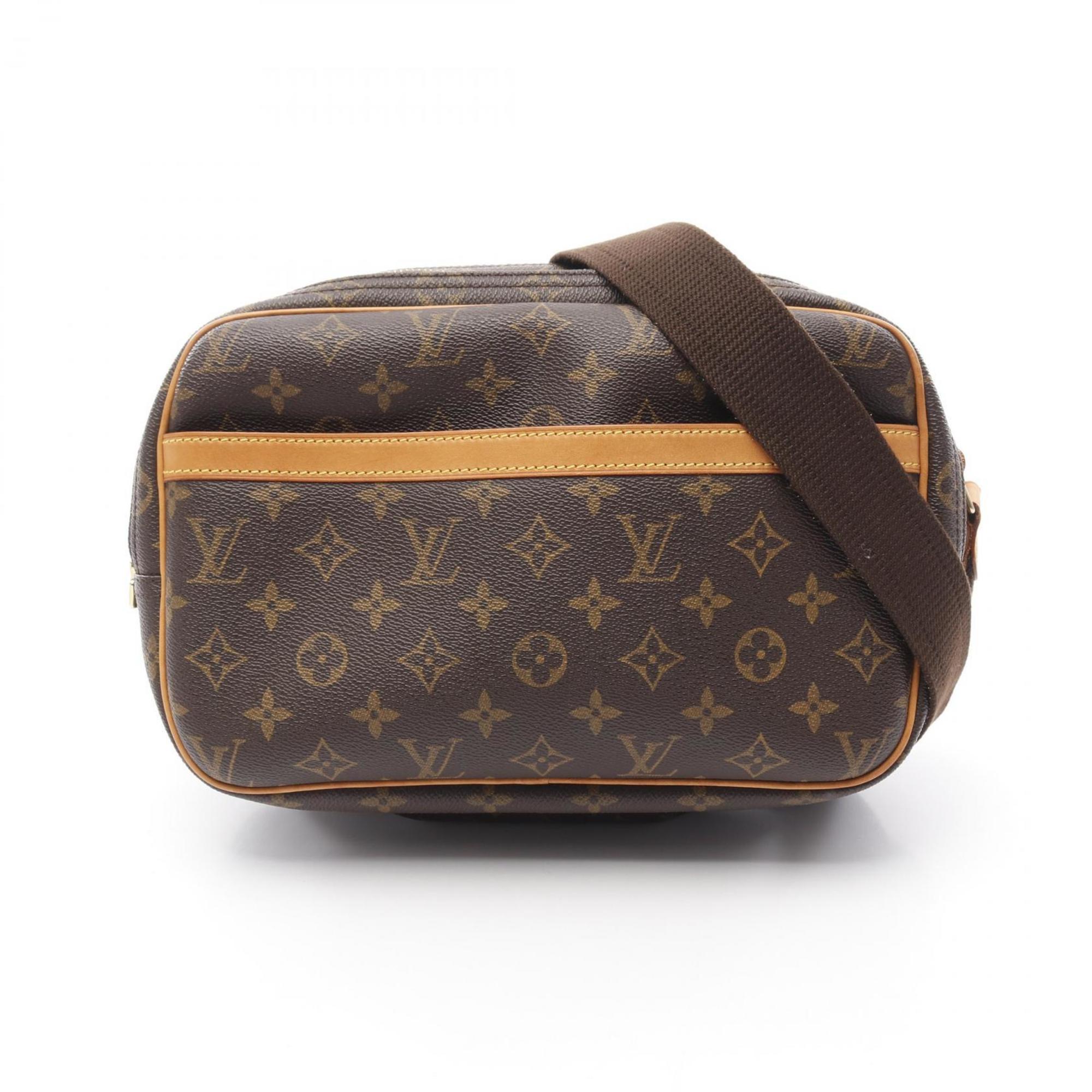 Louis Vuitton Brown Monogram Coated Canvas Shoulder Bag (Pre-Owned)