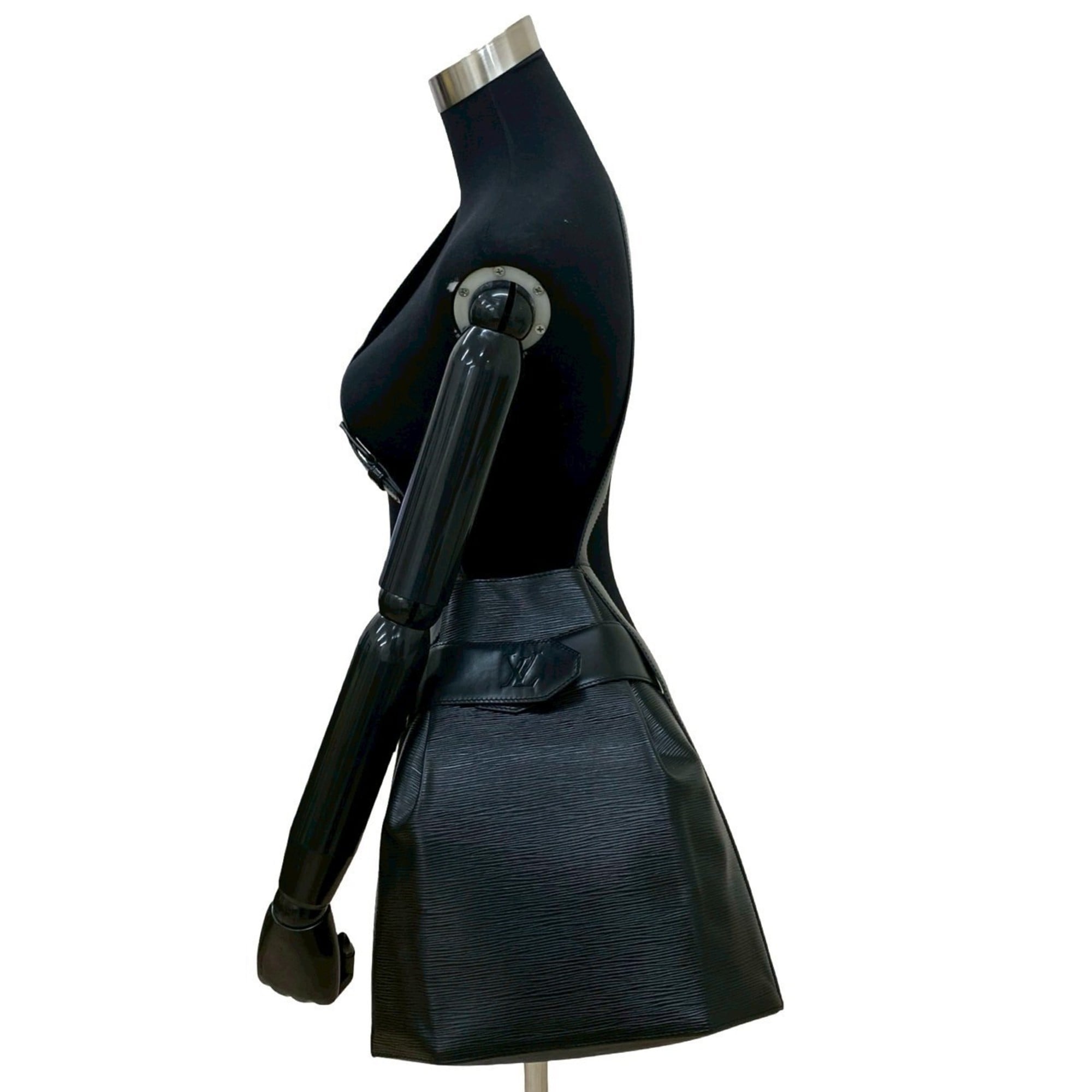 Louis Vuitton Black Epi Leather Shoulder Bag Sling Bag (Pre-Owned)