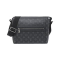 Louis Vuitton Black Coated Canvas Shoulder Bag (Pre-Owned)