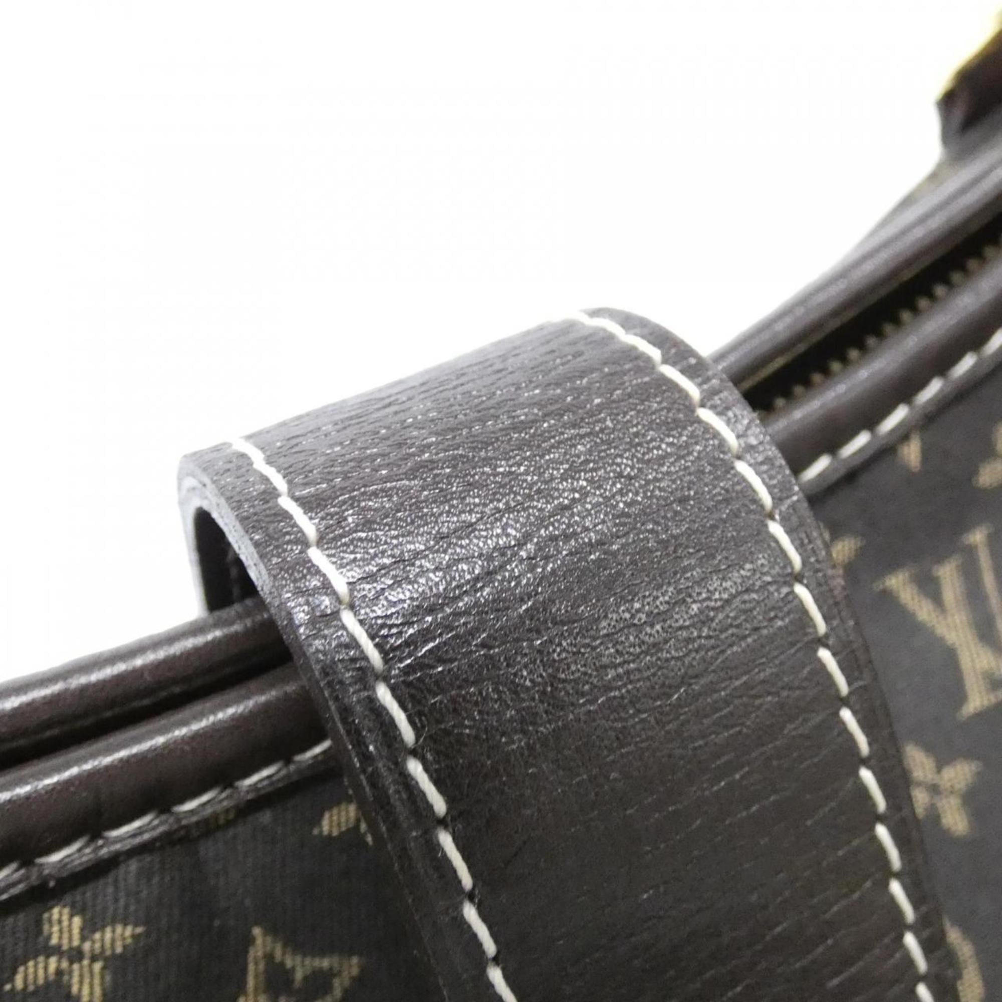 Louis Vuitton Brown Fusain Canvas Shoulder Bag (Pre-Owned)
